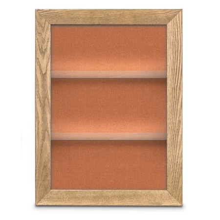 United Visual Products Outdoor Enclosed Combo Board, 42"x32", Black Frame/Burgundy & Surf UVCB4232ODB-BURGUN-SURF